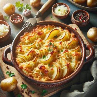 Image of Slow Cooker Potatoes Au Gratin by Kim