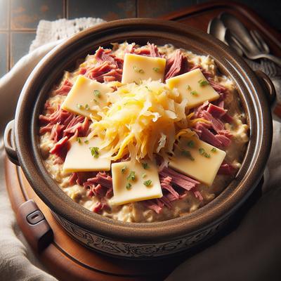 Image of Slow Cooker Reuben Dip