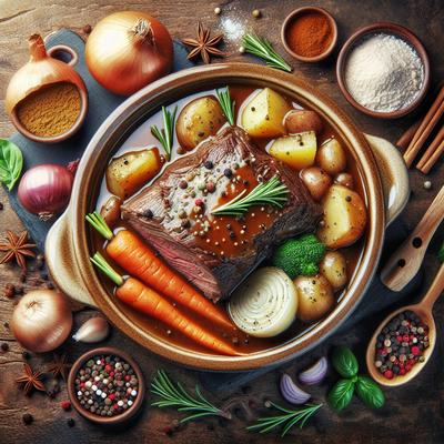 Image of Slow Cooker Roast and Gravy