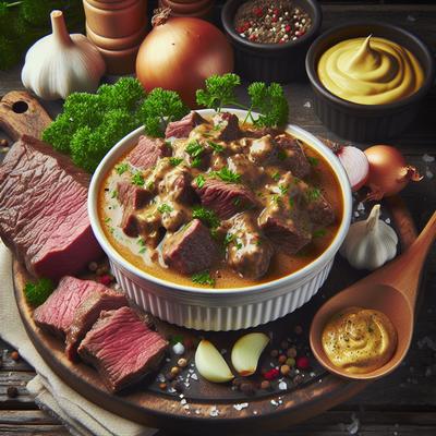 Image of Slow Cooker Roast Beef Stroganoff