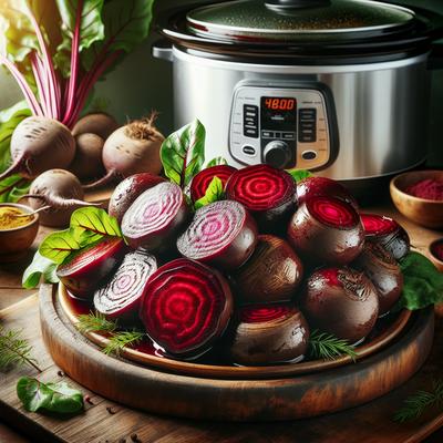 Image of Slow Cooker Roasted Beets