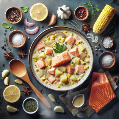 Image of Slow Cooker Salmon Chowder