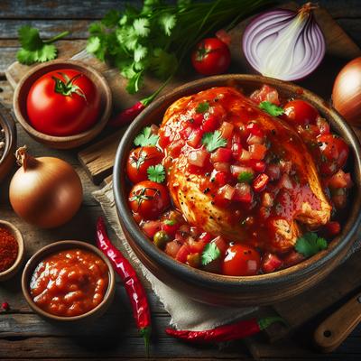 Image of Slow Cooker Salsa Chicken