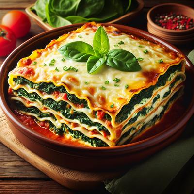 Image of Slow Cooker Spinach Lasagna