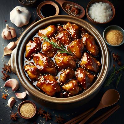 Image of Slow Cooker Sticky Chicken