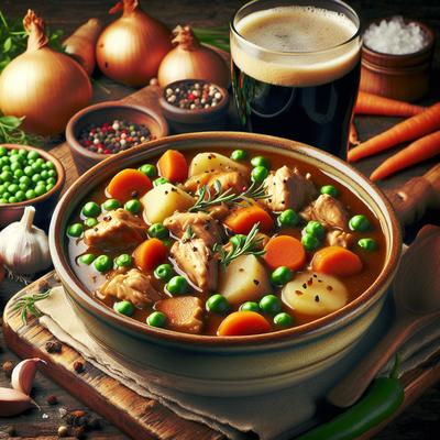 Image of Slow Cooker Stout Chicken Stew