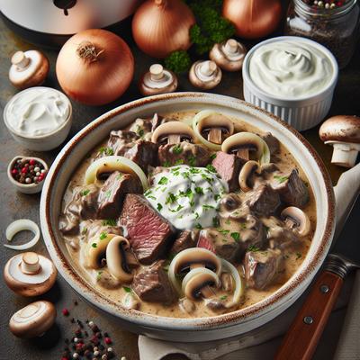 Image of Slow Cooker Stroganoff