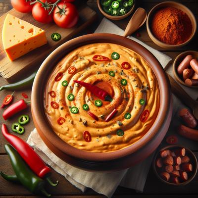 Image of Slow Cooker Super Bowl Spicy Velveeta Dip
