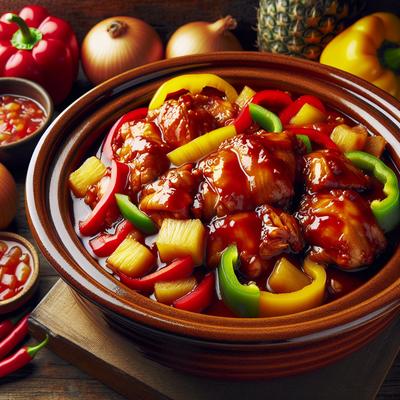 Image of Slow Cooker Sweet and Sour Chicken