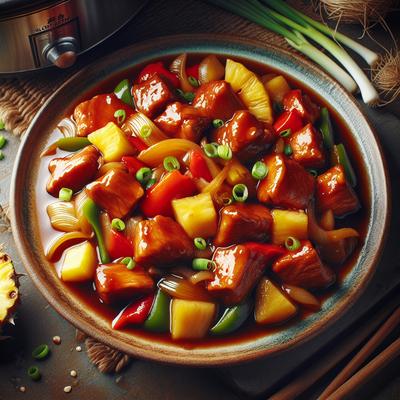 Image of Slow Cooker Sweet and Sour Pork