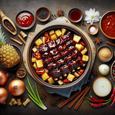 Image of Slow Cooker Sweet and Sour Sticky Ribs