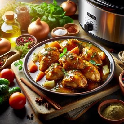 Image of Slow Cooker Sweet and Tangy Chicken