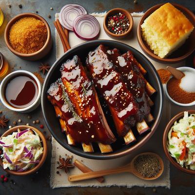 Image of Slow Cooker Sweet Bbq Pork Spareribs or Chicken