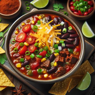 Image of Slow Cooker Taco Chili Soup