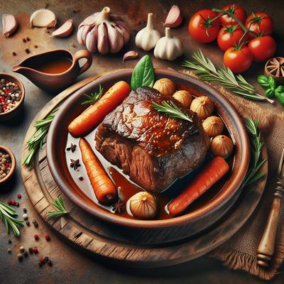 Image of Slow Cooker Tuscan Pot Roast