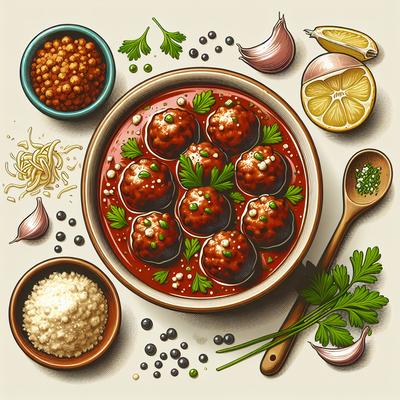 Image of Slow Cooker Zesty Cocktail Meatballs