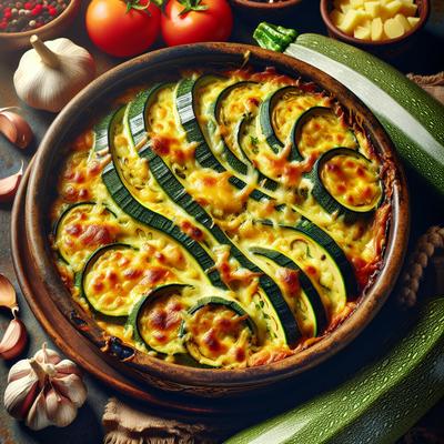 Image of Slow Cooker Zucchini Casserole