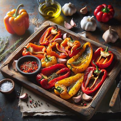 Image of Slow Roasted Bell Peppers