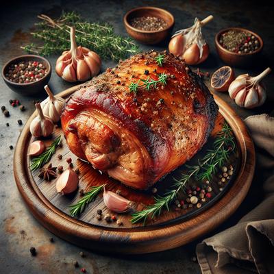 Image of Slow Roasted Smoked Pork Shoulder