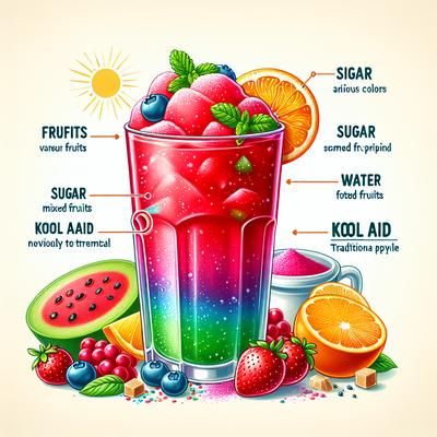 Image of Slushy Fruity Kool Aid Punch