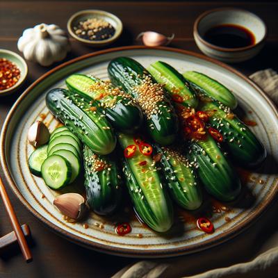 Image of Smacked Cucumbers