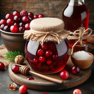 Image of Small Batch Brandied Cranberry Conserve Canning