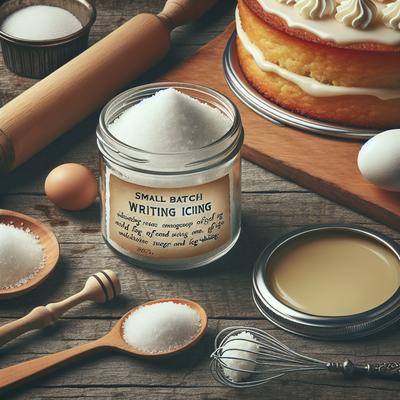 Image of Small Batch Icing to Write on Cakes