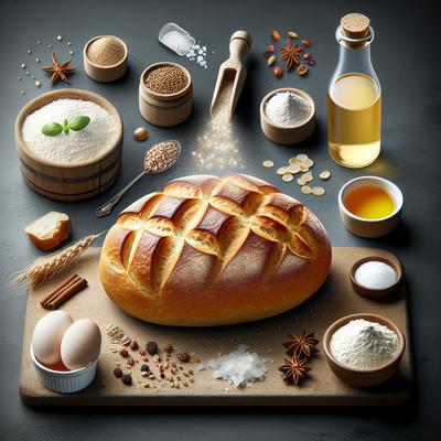 Image of Small Ultra Light Healthy French Bread Loaf Abm Bread Machine