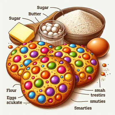 Image of Smartie Cookies