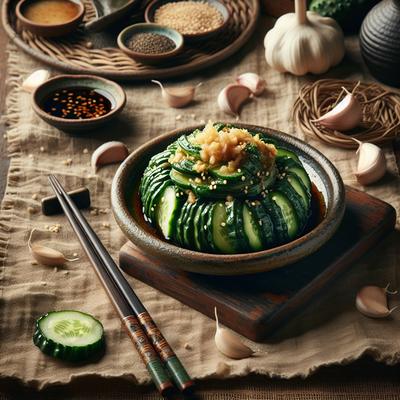 Image of Smashed Cucumbers