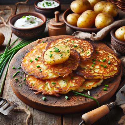 Image of Smashed Tater Pancakes