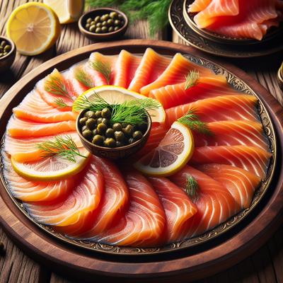 Image of Smoke Salmon Rounds