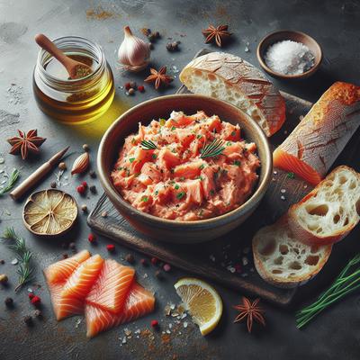 Image of Smoked and Fresh Salmon Rillettes