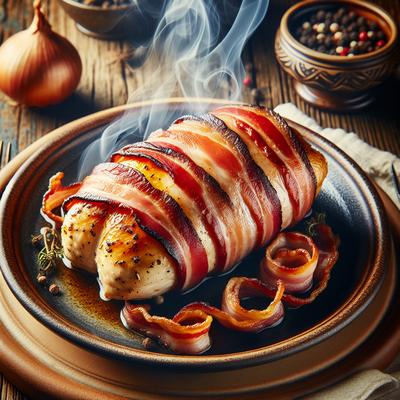 Image of Smoked Bacon Wrapped Chicken Breasts