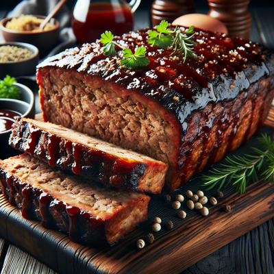 Image of Smoked Barbecue Meatloaf