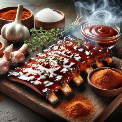 Image of Smoked Barbecue Ribs