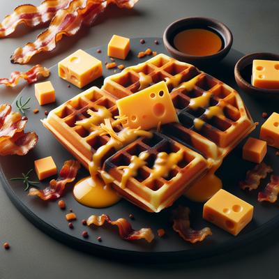 Image of Smoked Cheddar Waffles