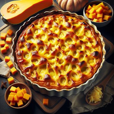 Image of Smoked Cheese and Pumpkin Bake