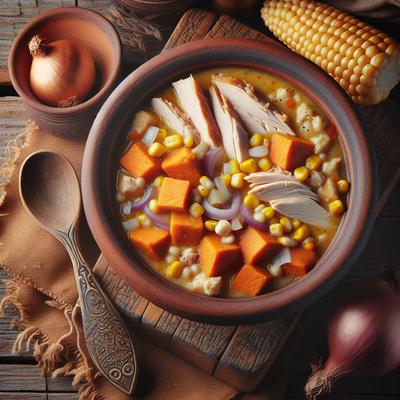 Image of Smoked Chicken and Sweet Potato Chowder