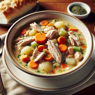 Image of Smoked Chicken and Vegetable Chowder