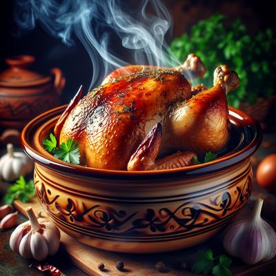 Image of Smoked Chicken in the Crock Pot