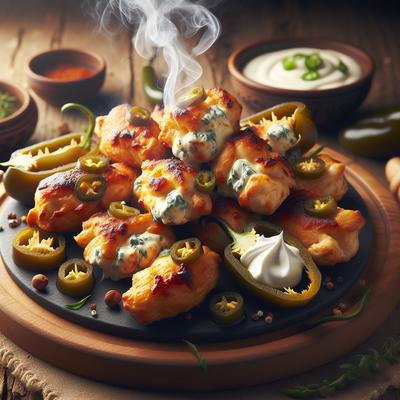 Image of Smoked Cream Cheese Chicken Jalapeno Poppers