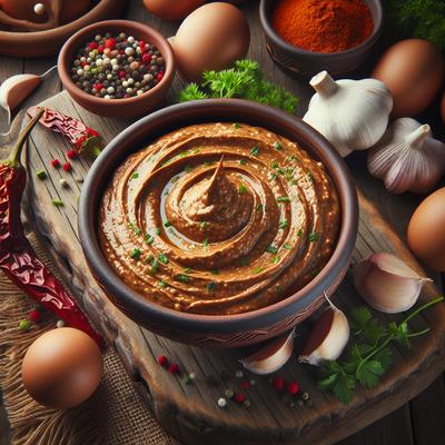 Image of Smoked Egg Dip Spread