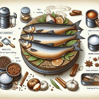Image of Smoked Fish Brine Recipe and Smoking Directions