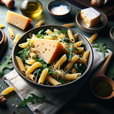 Image of Smoked Gouda and Arugula Pasta Salad