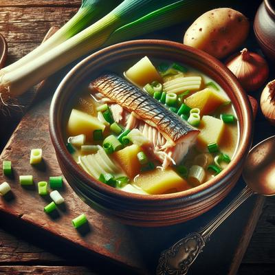 Image of Smoked Haddock Leek and Potato Soup