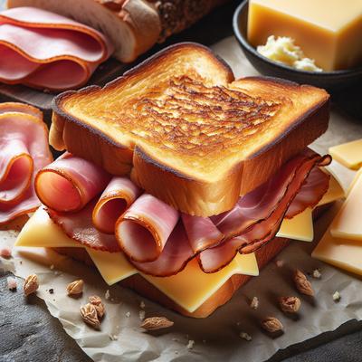 Image of Smoked Ham and Cheese Toasties