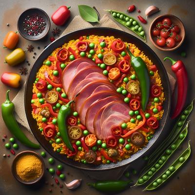 Image of Smoked Ham Paella