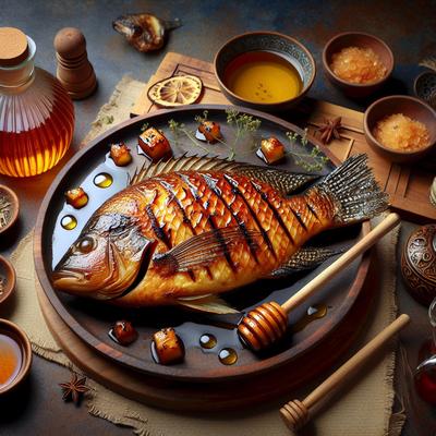 Image of Smoked Honey Glazed Tilapia