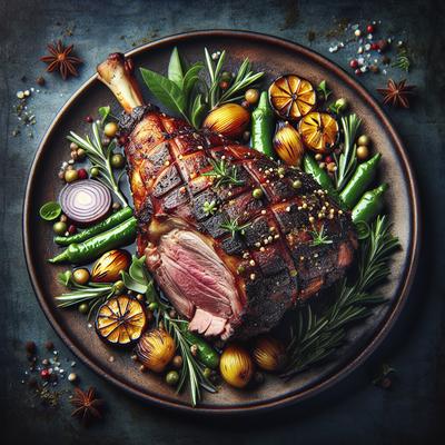 Image of Smoked Leg of Lamb